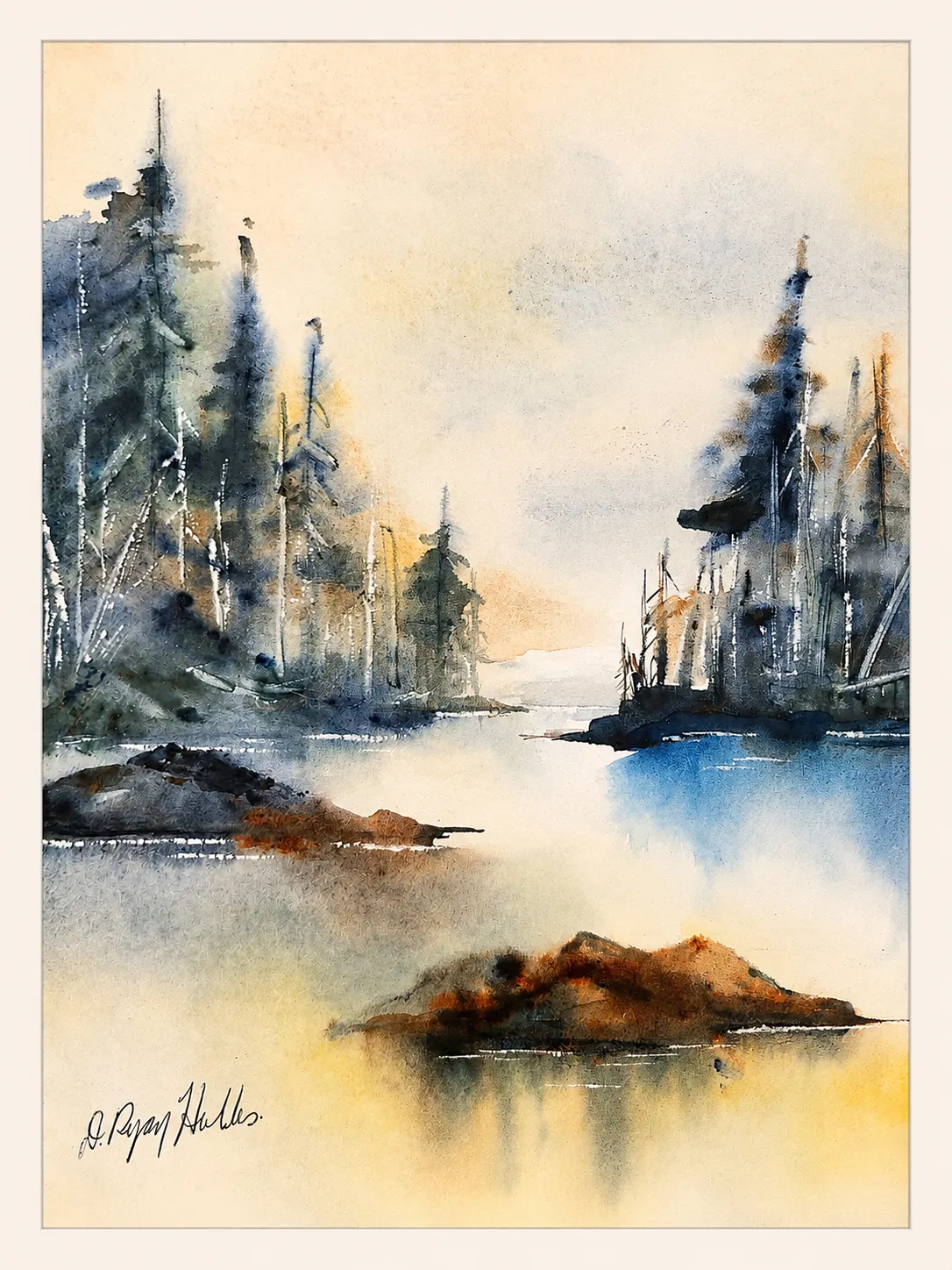 Islands in the Golden Channel