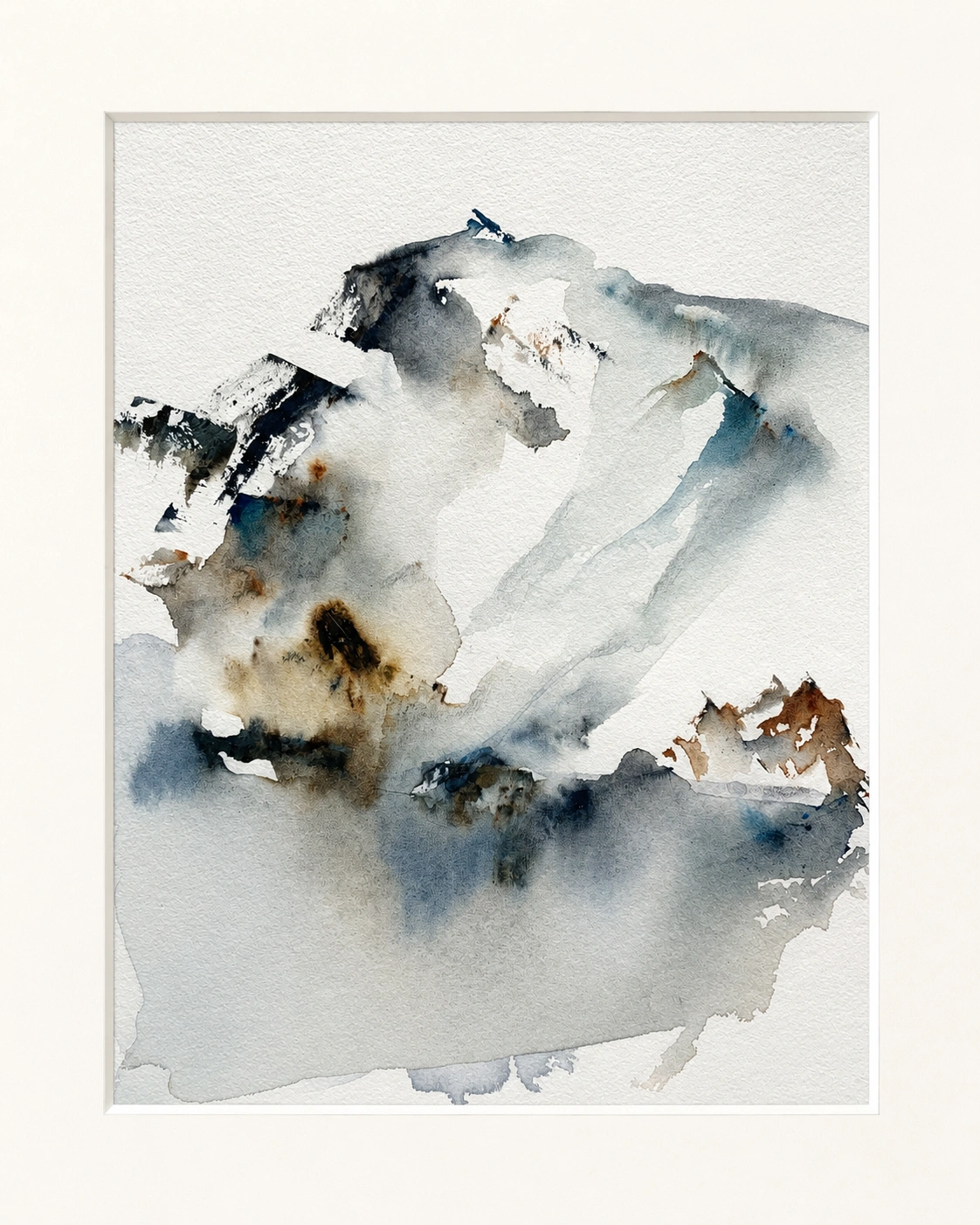 Peaks Through Cloud