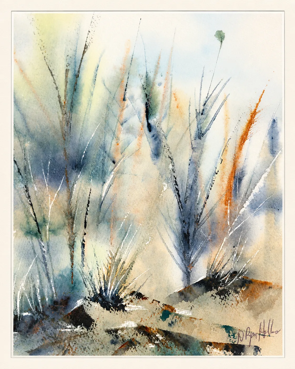 Prairie Grasses in Autumn Wind