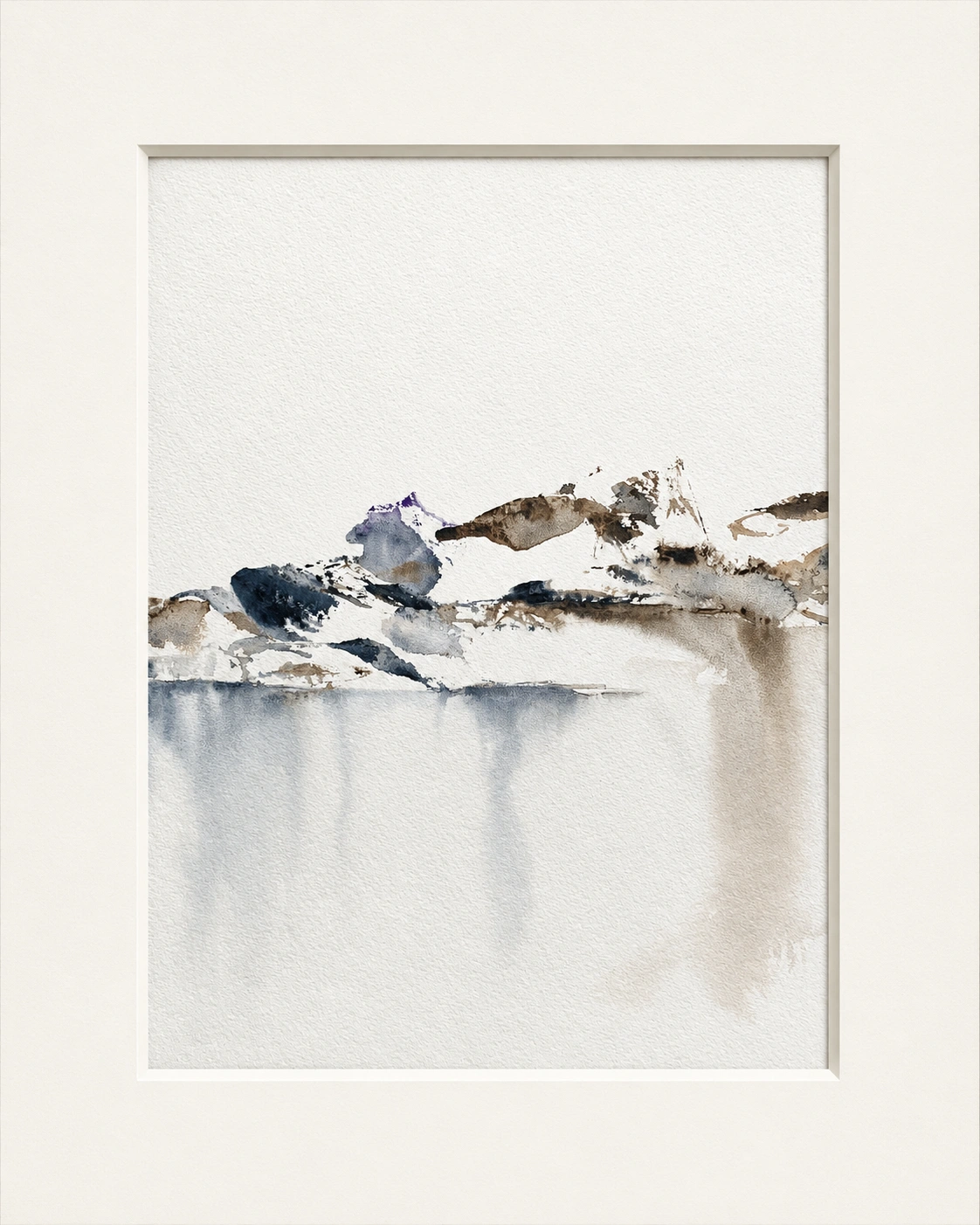 Rocky Shore Still Water