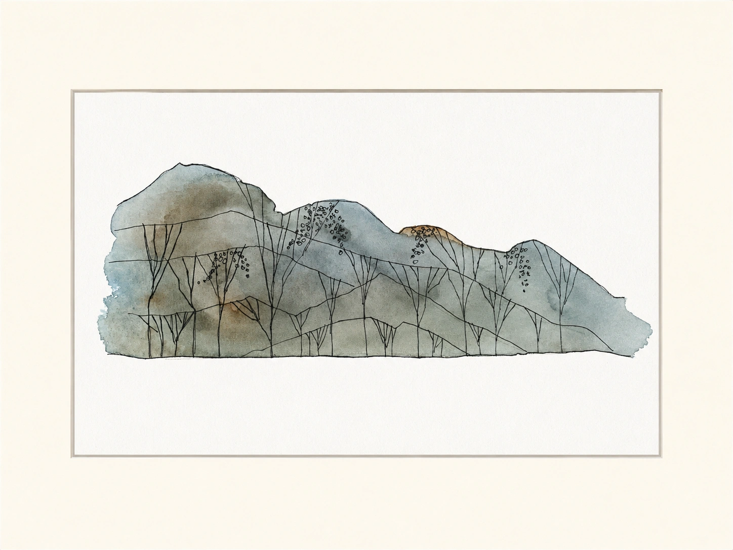Rolling Hills at the Treeline