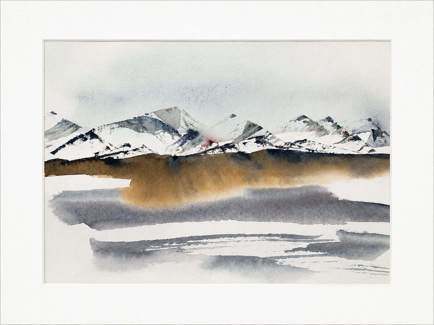 Snow Peaks and Prairie